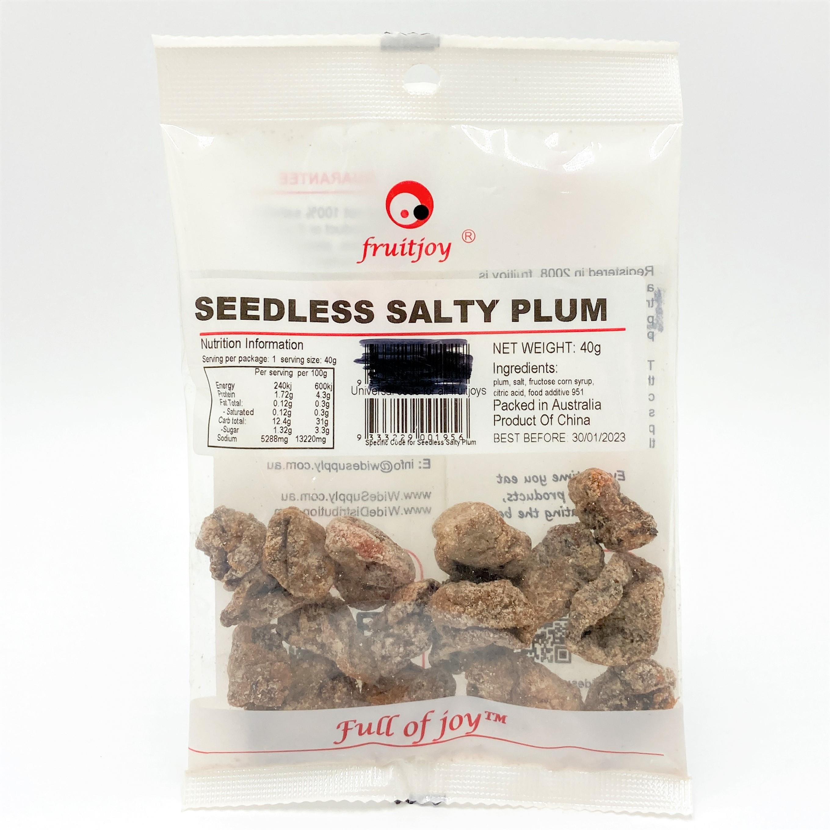 Fruitjoy Seedless Salty Plum 26g from Buy Asian Food 4U