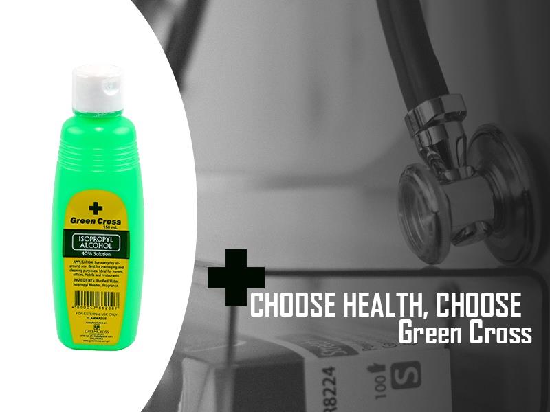 Green Cross 40 Isopropyl Rubbing Alcohol 250ml from Buy Asian Food 4U