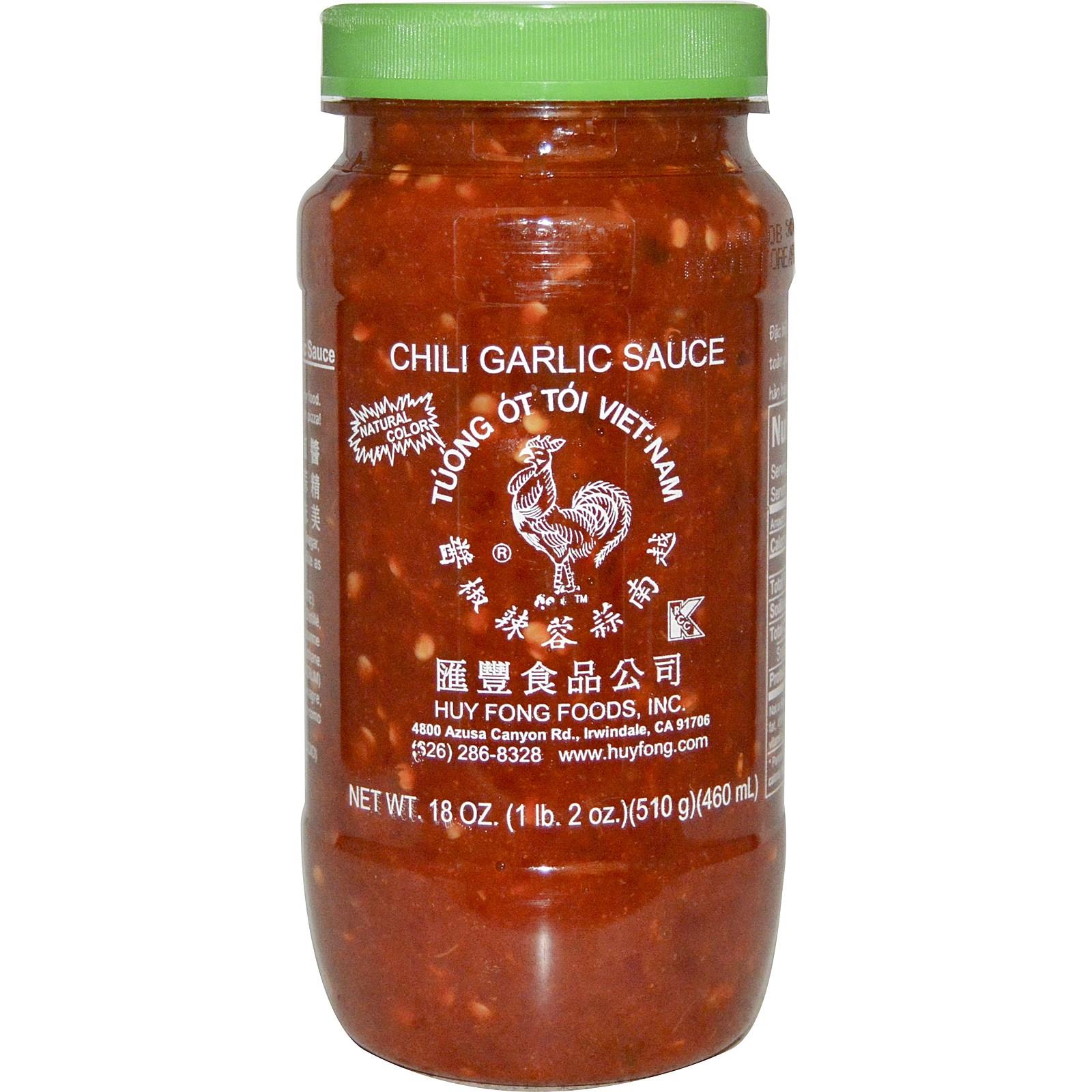 Huy Fong Chili Garlic Sauce Nutrition Facts At Larry Clark Blog