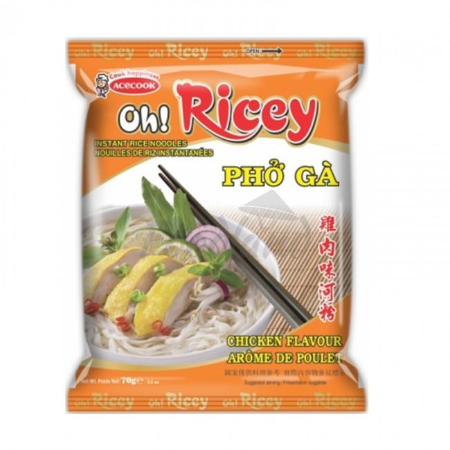 Oh! Ricey Instant Rice Noodles Soup Pho Ga Flavour 70g from Buy Asian