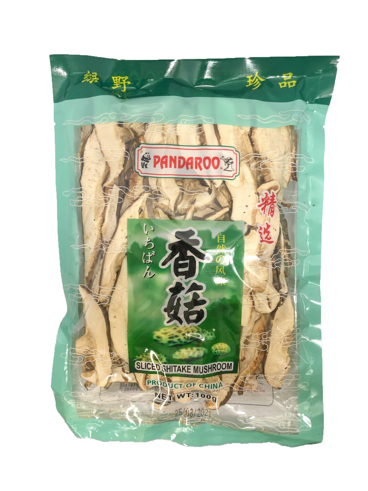 Pandaroo Chinese Shitake Sliced 40g from Buy Asian Food 4U
