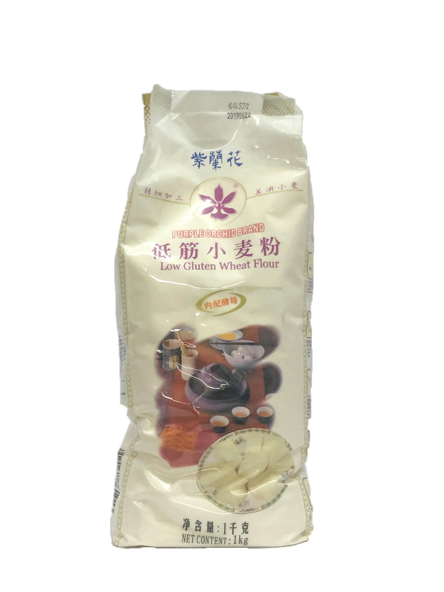 Purple Orchid Brand Low Gluten Wheat Flour 1kg from Buy Asian Food 4U