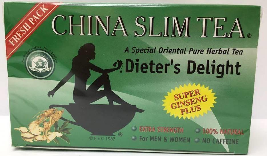 Tea Pot Brand China Slim Tea with Ginseng 20 tea bags from Buy Asian