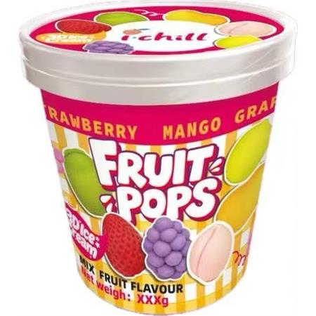 3D I-Chill Ice Cream Fruit Pops 126g