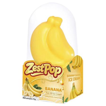 3D Zestpop Ice Cream Banana 75g