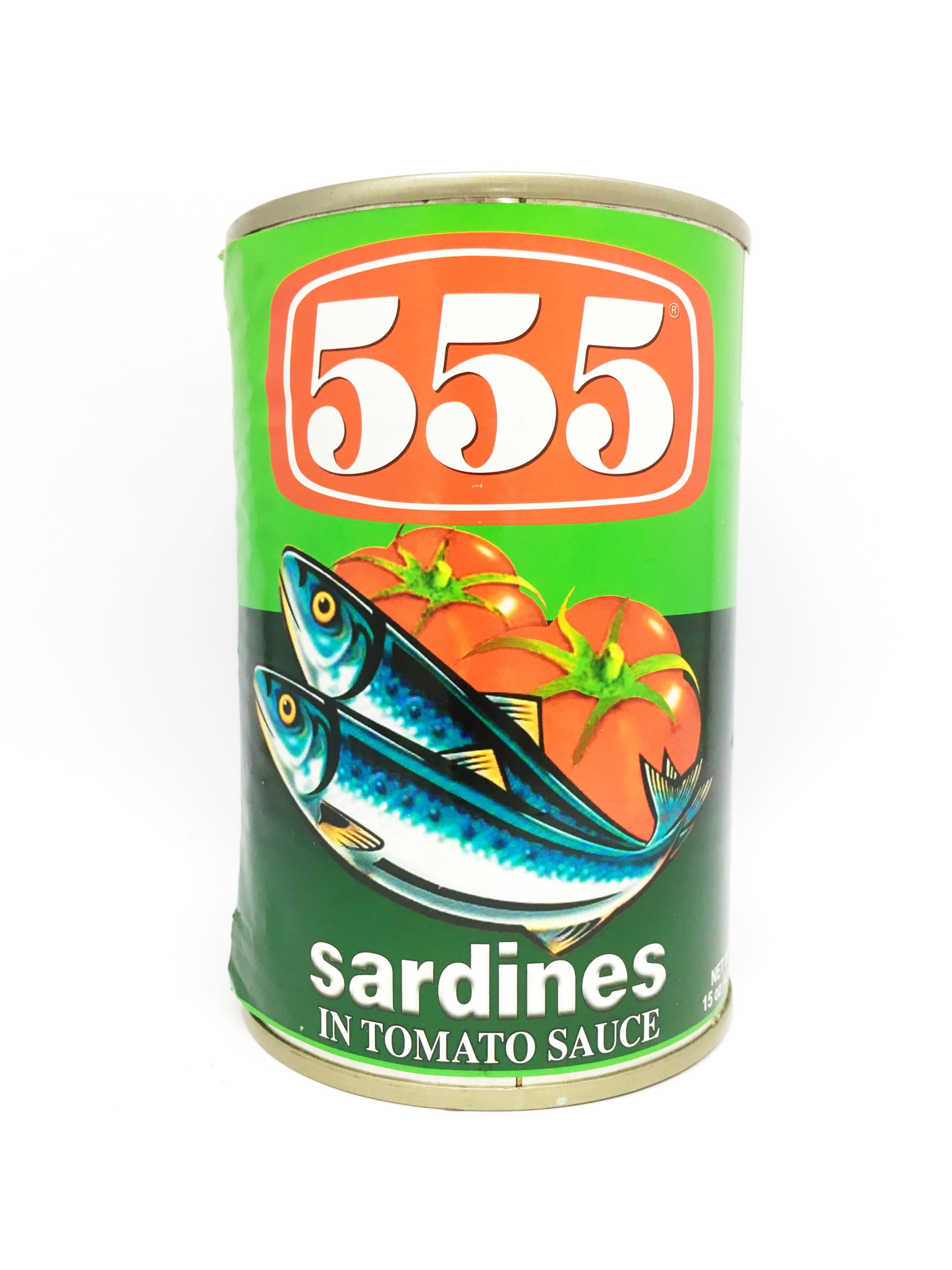 555 Sardines in Tomato Sauce 425g from Buy Asian Food 4U