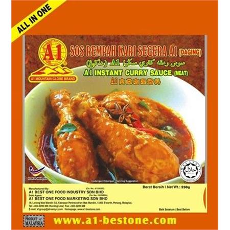 Action One Instant Curry Sauce MEAT 230g