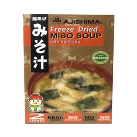 Ajishima Miso Soup with Fried Tofu 12g