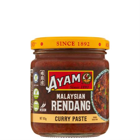 Ayam Malaysian Rendang Curry Paste Medium 185g