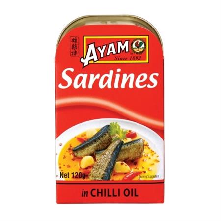 Ayam Sardines in Chili Oil 120g from Buy Asian Food 4U