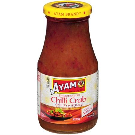 Ayam Singapore Chili Crab Stir Fry Sauce (Medium) 250g