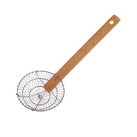 Bamboo Handle Wire Skimmer IRON 6