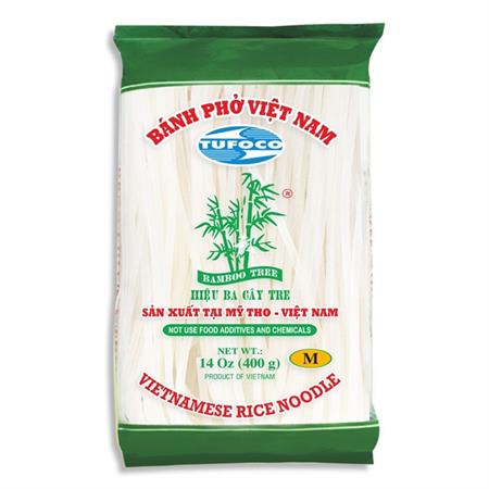 Bamboo Tree Rice Noodles Medium 400g