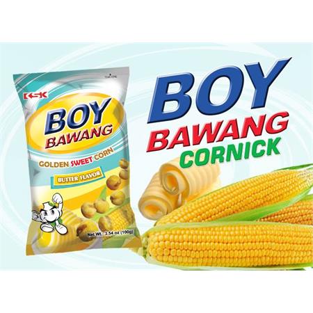 Boy Bawang Cornick Golden Sweet Corn 100g