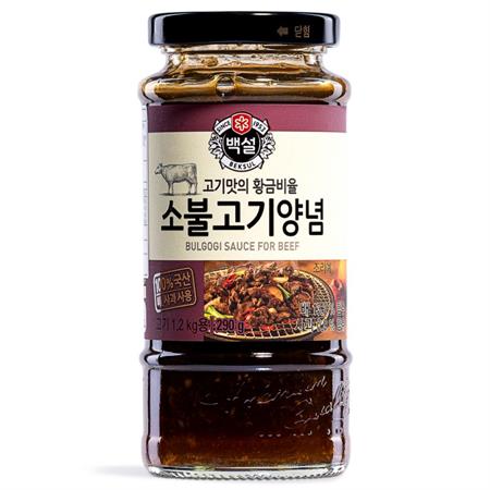 CJ Beksul Bulgogi Sauce/Marinade for Beef 290g