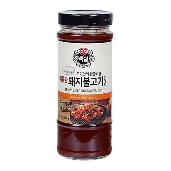 CJ Beksul Spicy Bulgogi Sauce for Pork 500g from Buy Asian Food 4U