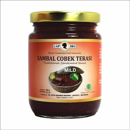 Cap Ibu Sambal Cobek Terasi Mild 270g