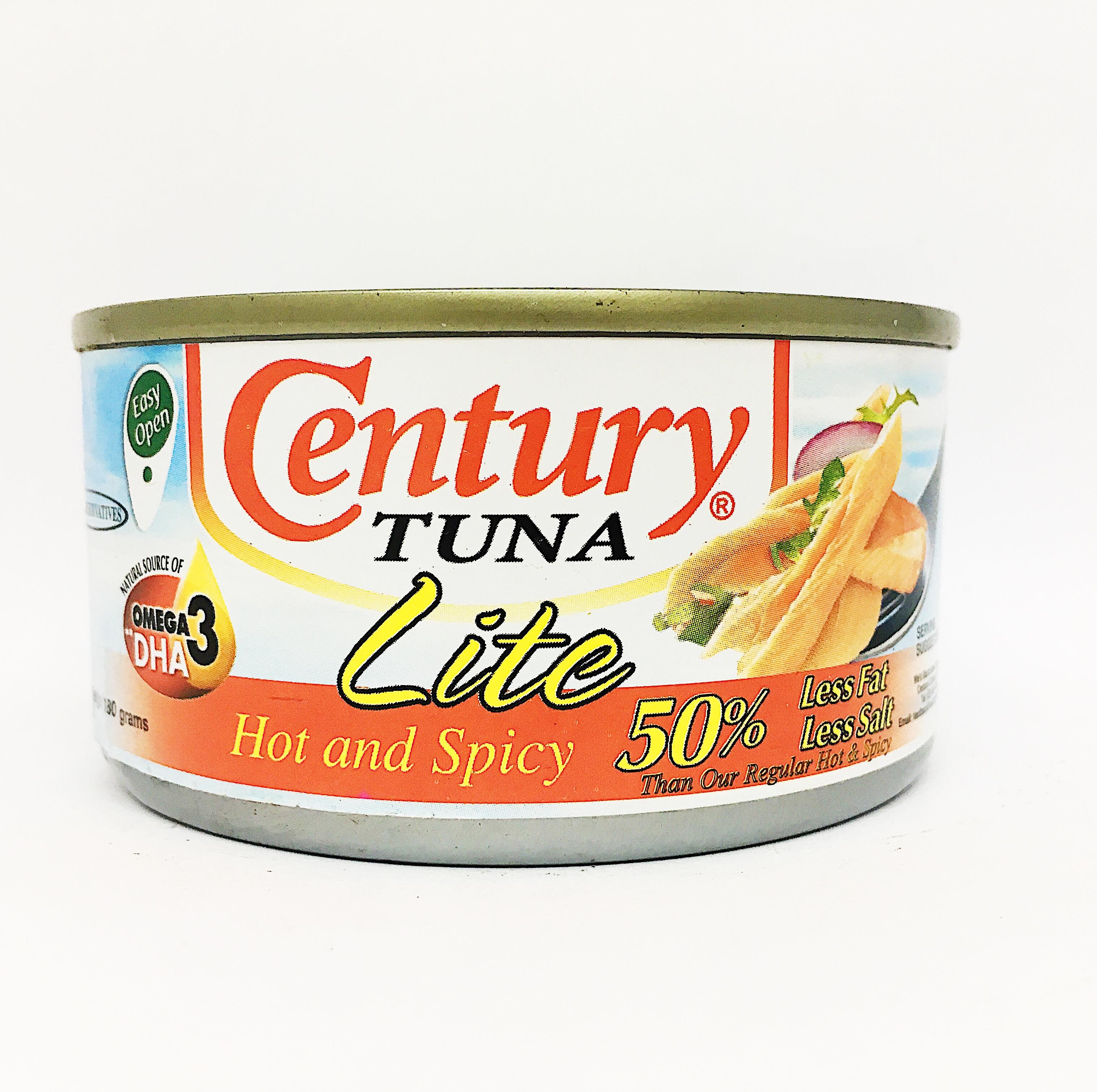 Century Tuna Lite Hot & Spicy 180g from Buy Asian Food 4U