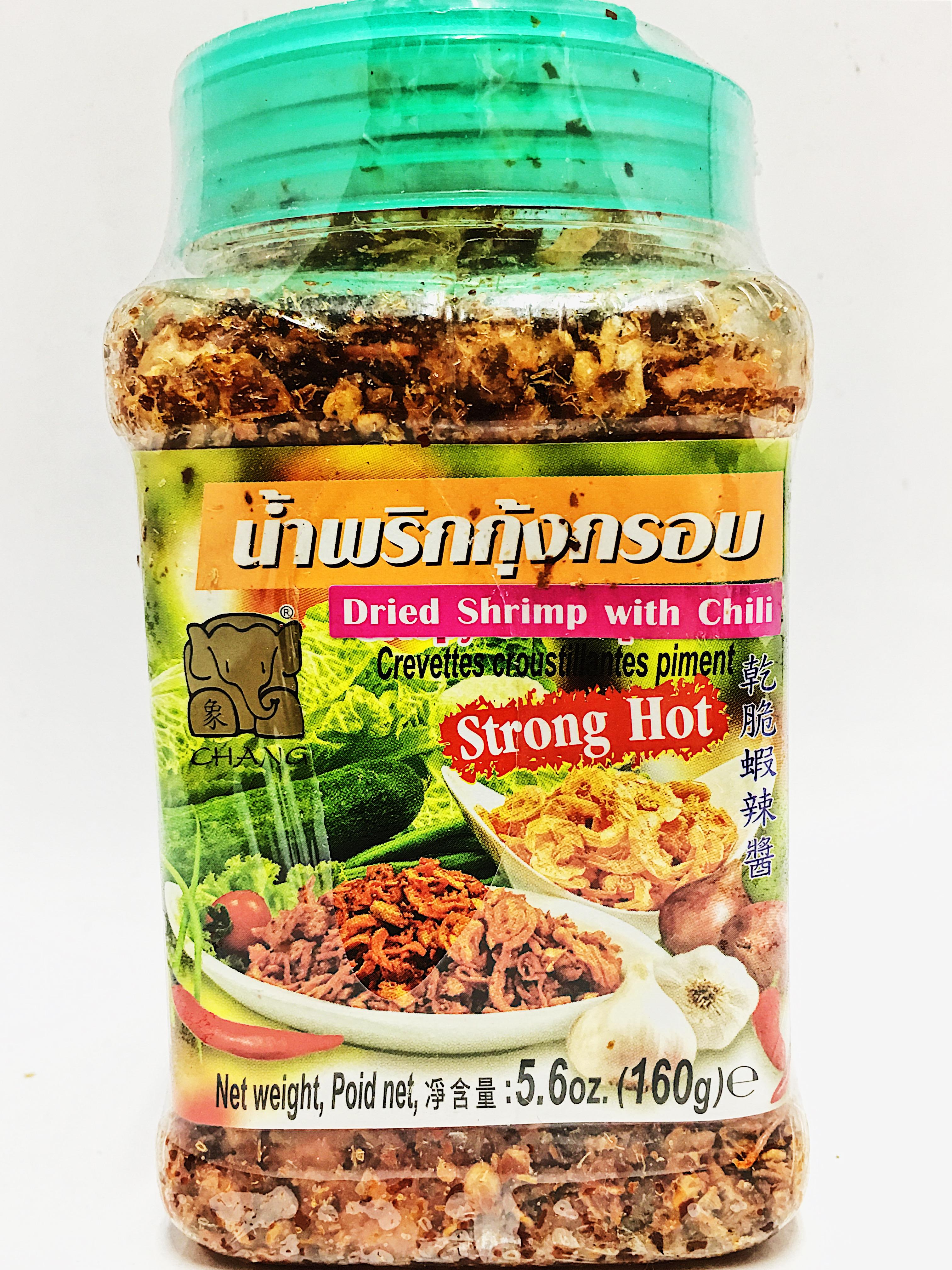 Chang Dried Shrimp with Chili (Strong Hot) 160g from Buy Asian Food 4U