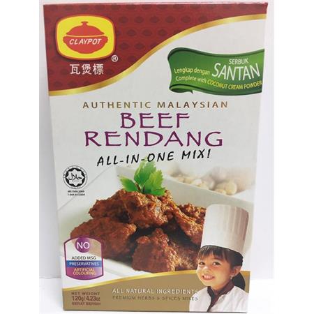 Claypot Beef Rendang 120g
