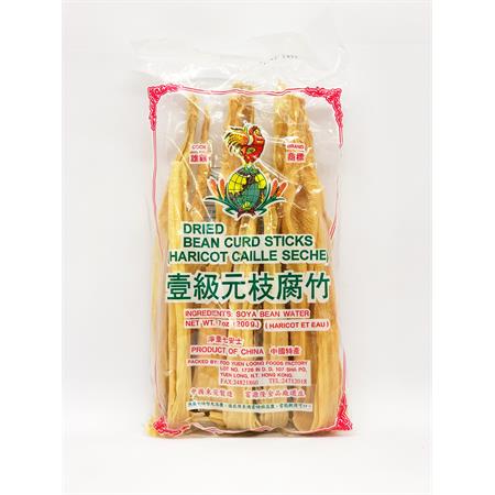 Cock Brand Dried Bean Curd Sticks 200g