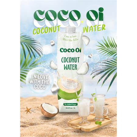 Coco Oi Coconut Water 1L