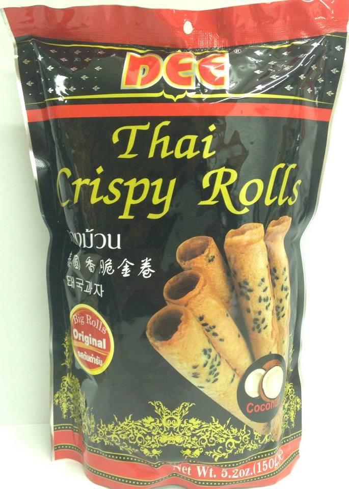 Dee Thai Crispy Roll Coconut (Original) 150g from Buy Asian Food 4U