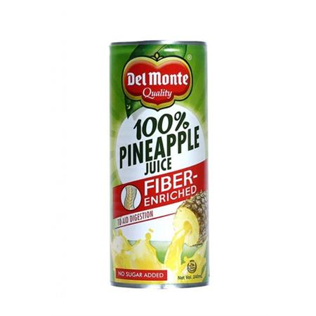 Del Monte Pineapple Juice Fibre Enriched 240ml