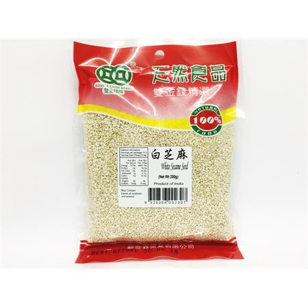 Double Coins Sesame Seeds White 200g
