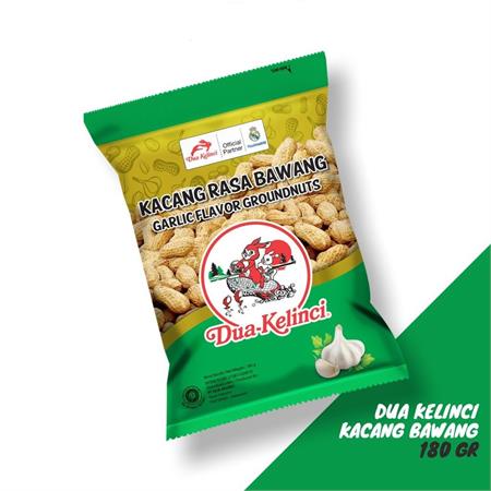 Dua Kelinci Garlic Flavour Groundnuts 180g