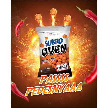 Dua Kelinci Sukro Oven Pedas 95g