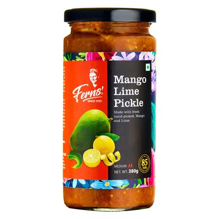 Ferns' Mango Lime Pickle 380g