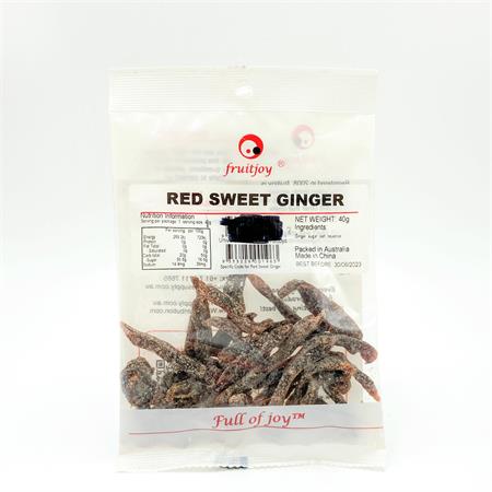 Fruitjoy Ginger Sweet Red 40g