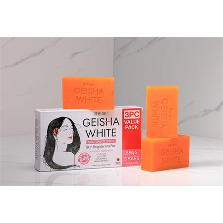 Geisha White Skin Brightening Bar 65g*3