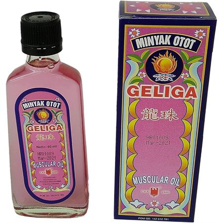 Geliga Mentholated Oil 60ml