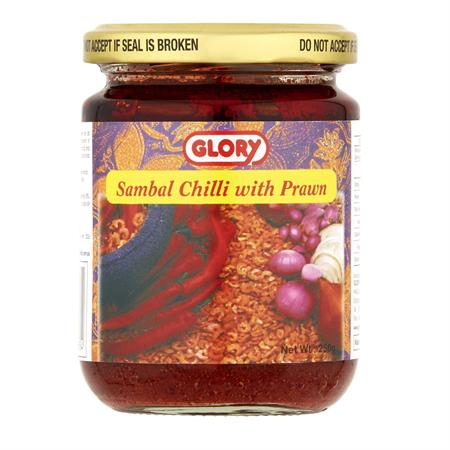 Glory Sambal Chili with Prawn 250g