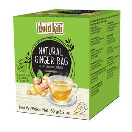 Gold Kili Natural Ginger Bag 60g