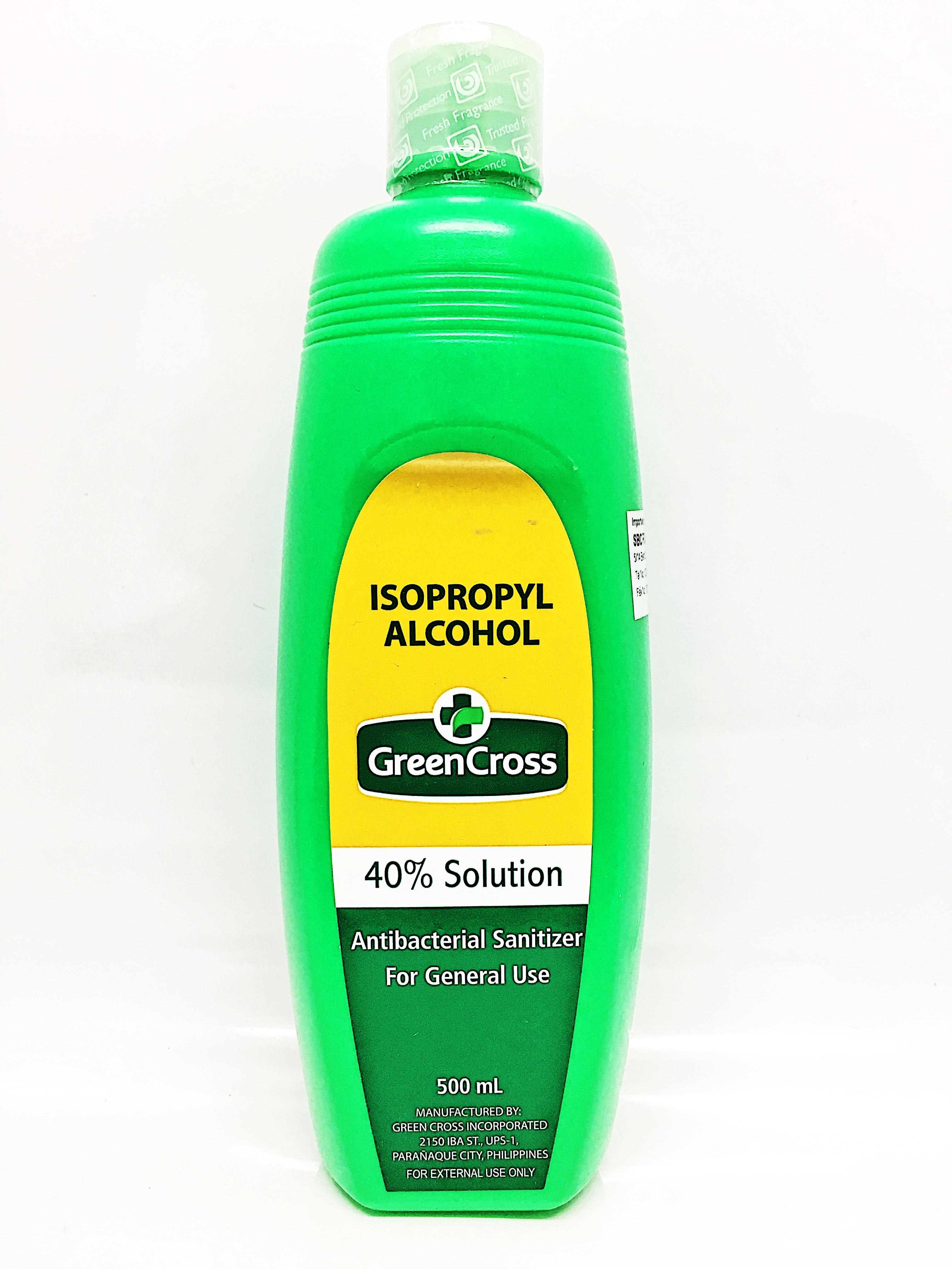 Green Cross Rubbing Alcohol 40 500ml from Buy Asian Food 4U