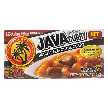 House Java Curry Sauce Mix Hot 185g