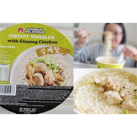 Ichiban Delicious Ginseng Chicken Instant Noodles 185g