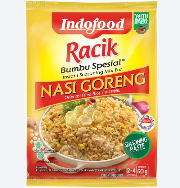 Indofood Seasoning Mix Nasi Goreng 50g from Buy Asian Indofood Seasoning Mix Nasi Goreng 50g from Buy Asian