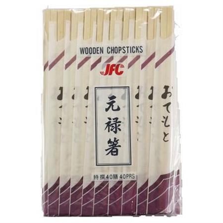 JFC Wooden Chopsticks 40 pairs