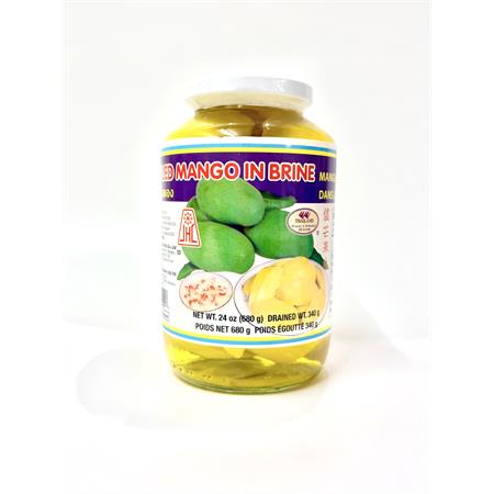 Jack Hua Mango Pickled in Brine 680g