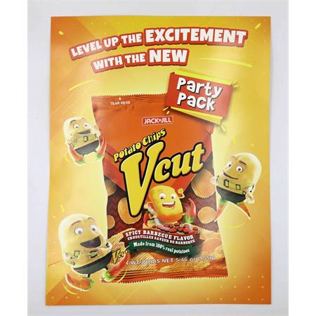 Jack n' Jill V Cut Potato Chips BBQ Flavour 155g