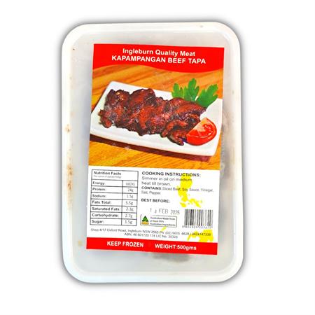 Kapampangan Tapa Beef 500g