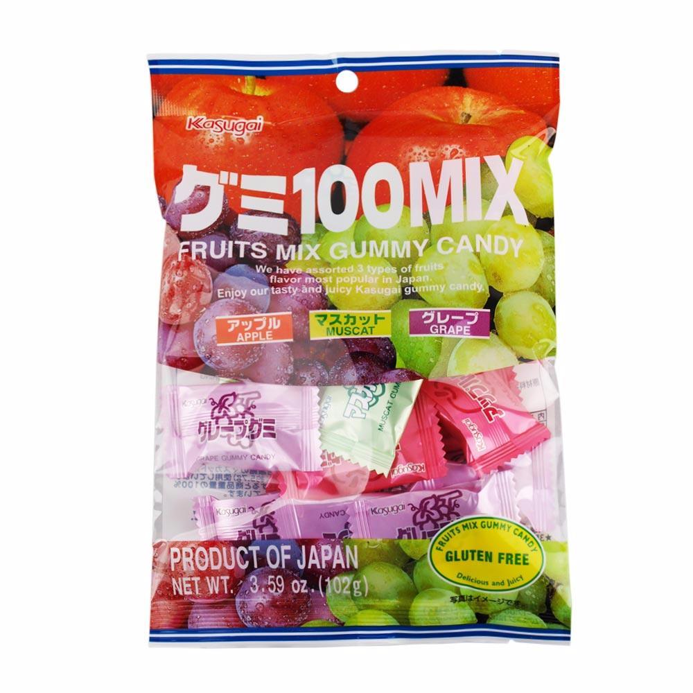 Kasugai Gummy Candy Fruits Mix Flavour 102g from Buy Asian Food 4U