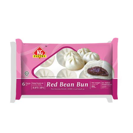 Kawan Red Bean Bun 6Pk 360g