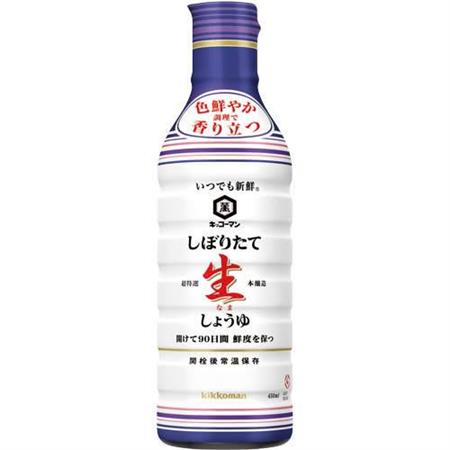Kikkoman Nama Shoyu Honjozo 450ml