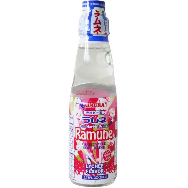 Kimura Ramune Lychee Flavor 200ml from Buy Asian Food 4U