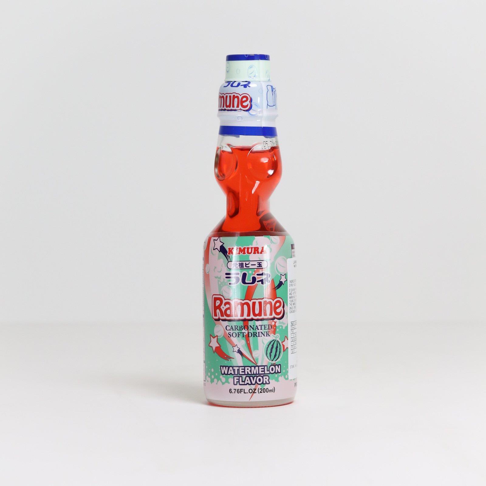 Kimura Ramune Watermelon Flavor 200ml from Buy Asian Food 4U